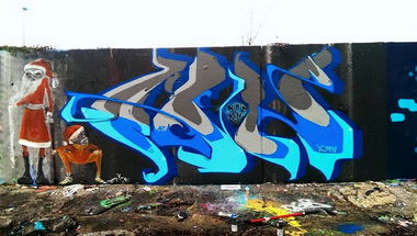 Graffiti Wall in Schweiz - Photo by ion (2015)