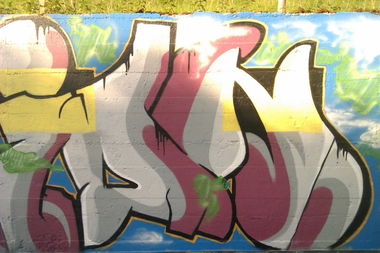 Graffiti Wall in Altdorf - Photo by ion - summerjam, ion, rooftop (2011)