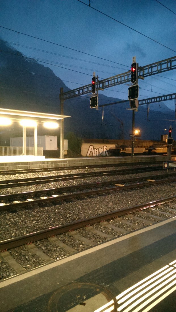 Graffiti Bombing in Altdorf - Photo by ion - amor, altdorf (2013)