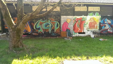 Graffiti Wall - Photo by ion - ion, ion, ion (2014)