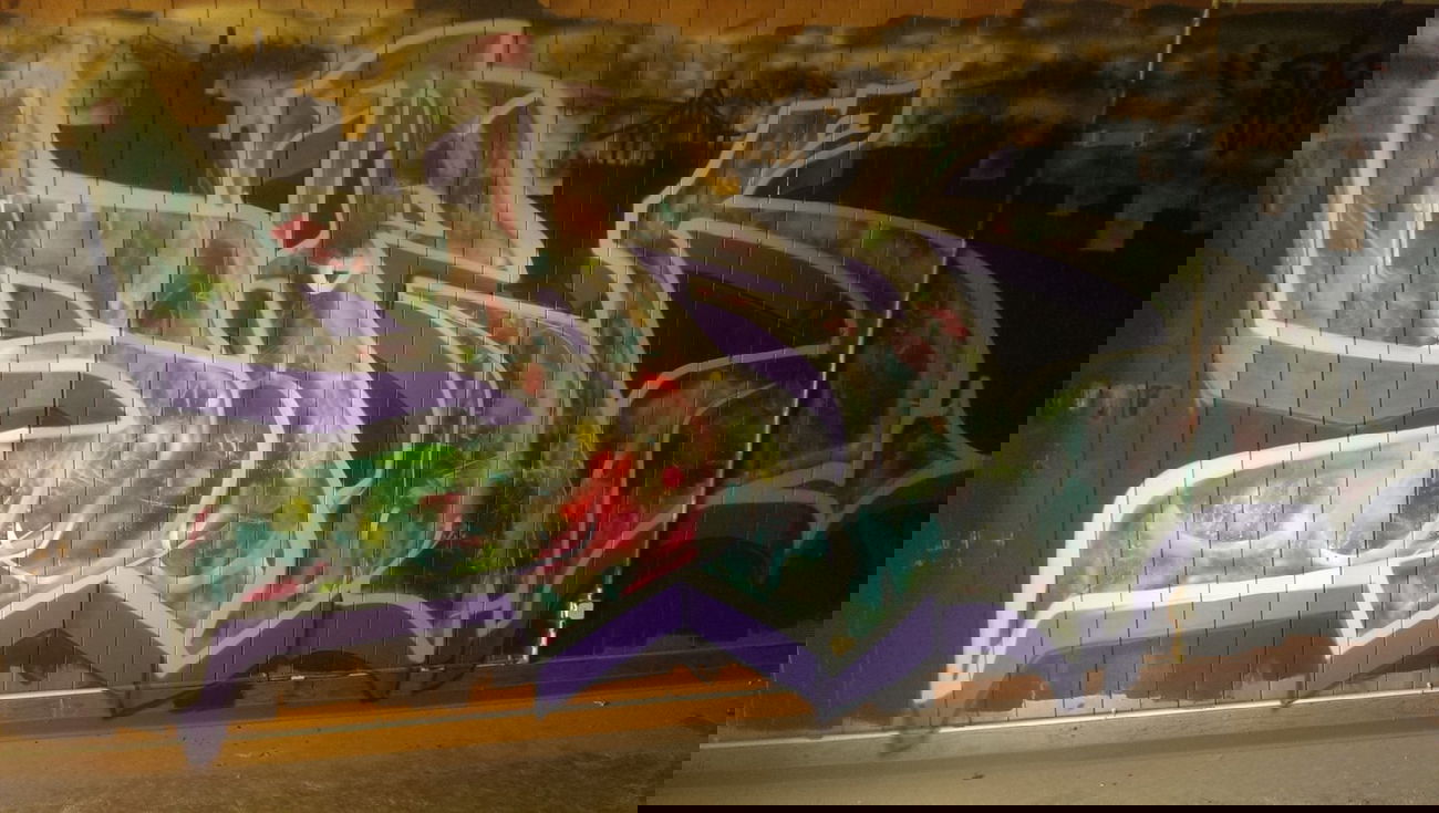 Graffiti Wall - Photo by ion - spin, abandoned, hausarbeit (2014)