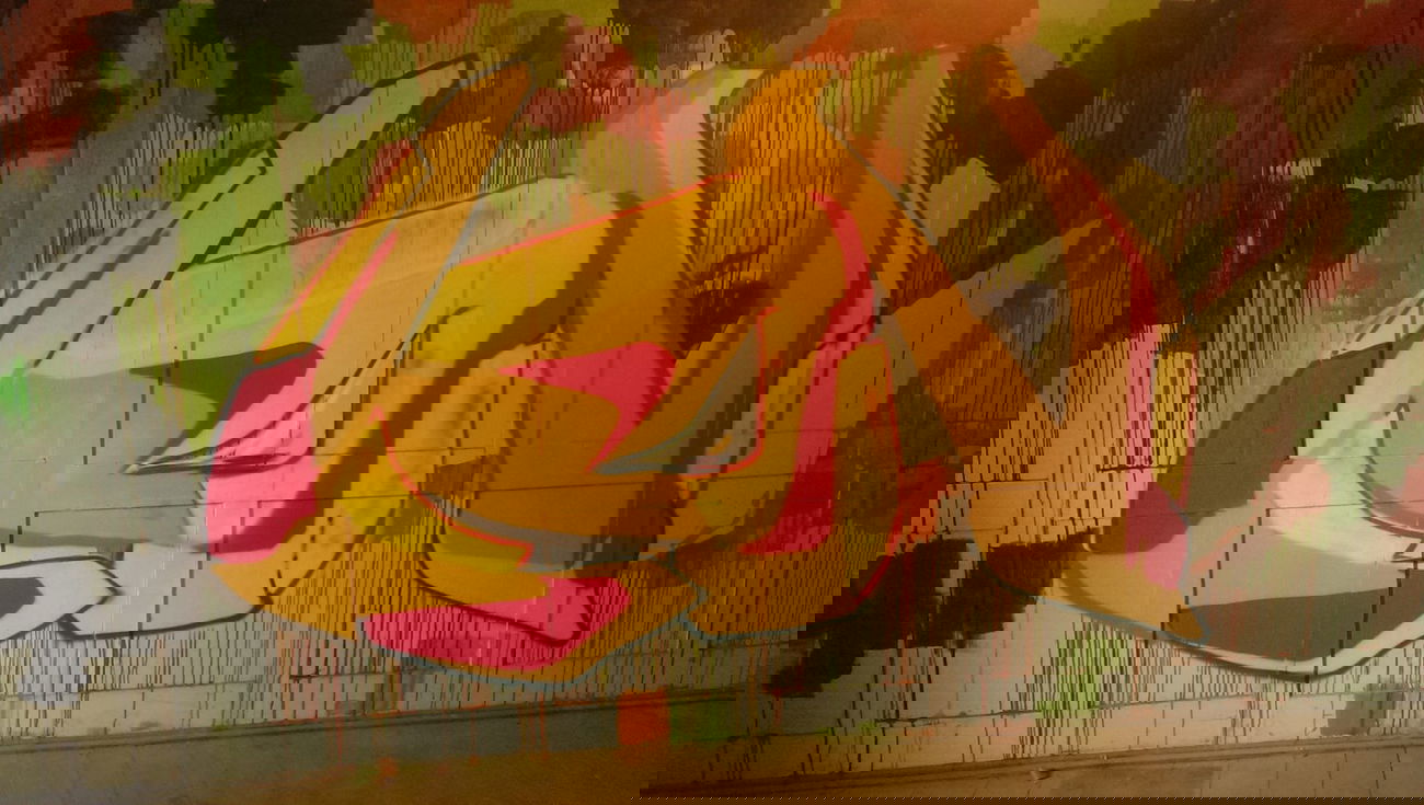 Graffiti Wall - Photo by ion - ion, abandoned, hausarbeit (2014)