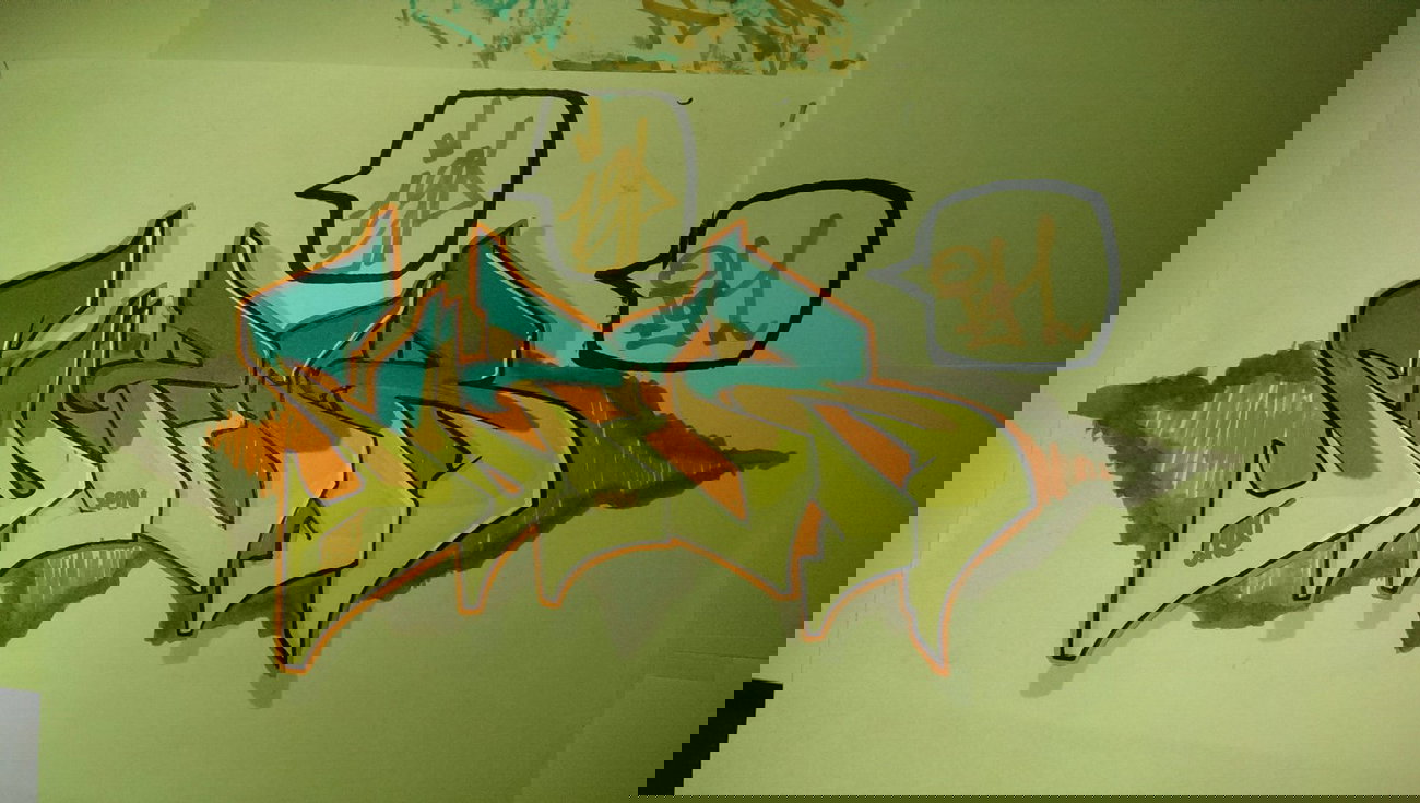 Graffiti Sketch in Zug - Photo by ion - super, igp, ion (2014)