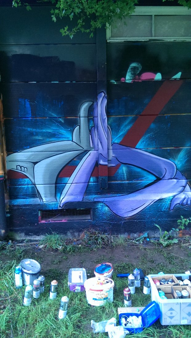 Graffiti Wall - Photo by ion - ion, freestyle