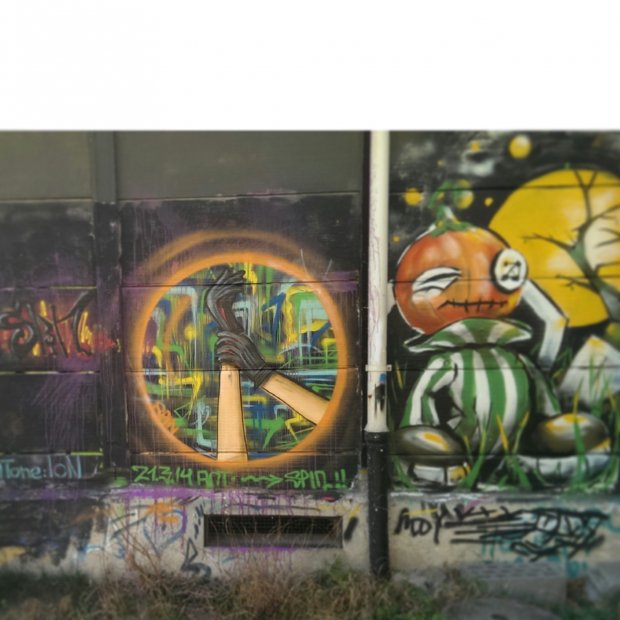 Graffiti Wall - Photo by ion - handschuhe, tsunami, bg (2014)