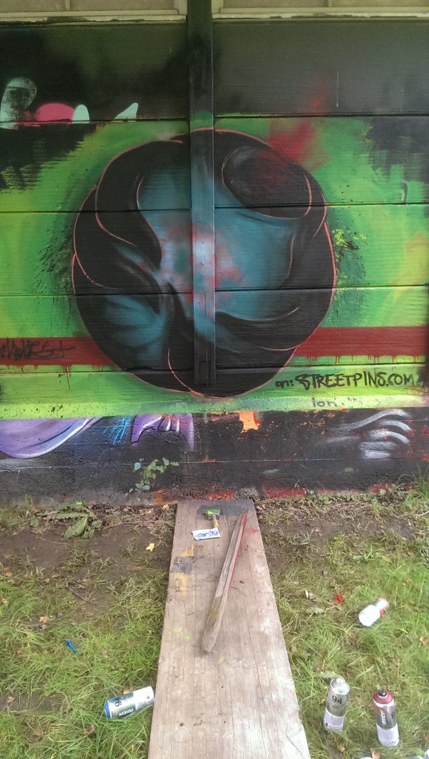 Graffiti Wall - Photo by ion - ion (2014)