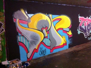 Graffiti Wall - Photo by ion - obwalden, jam, ion (2013)