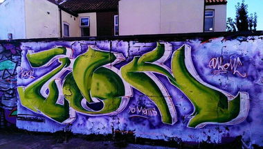 Graffiti Wall in Norwich - Photo by ion (2015)