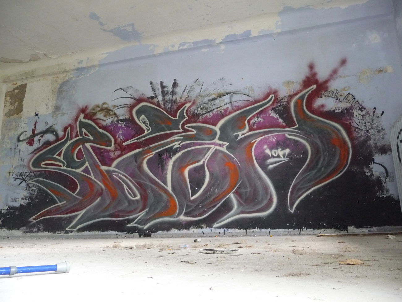 Graffiti Wall in Ticino - Photo by ion (2016)