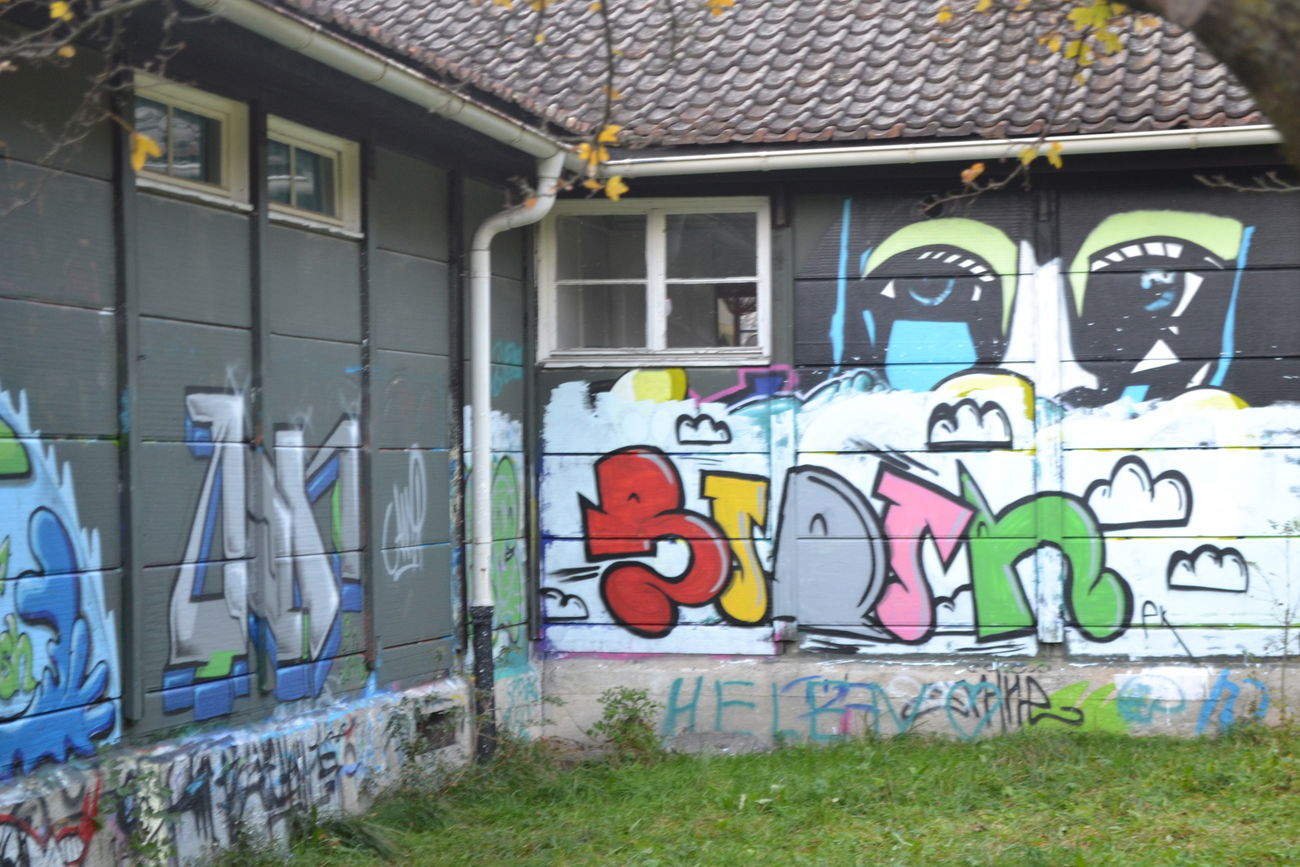 Graffiti Wall in Altdorf (ur) - Photo by ion - ion, kfe3sh, sicin (2011)