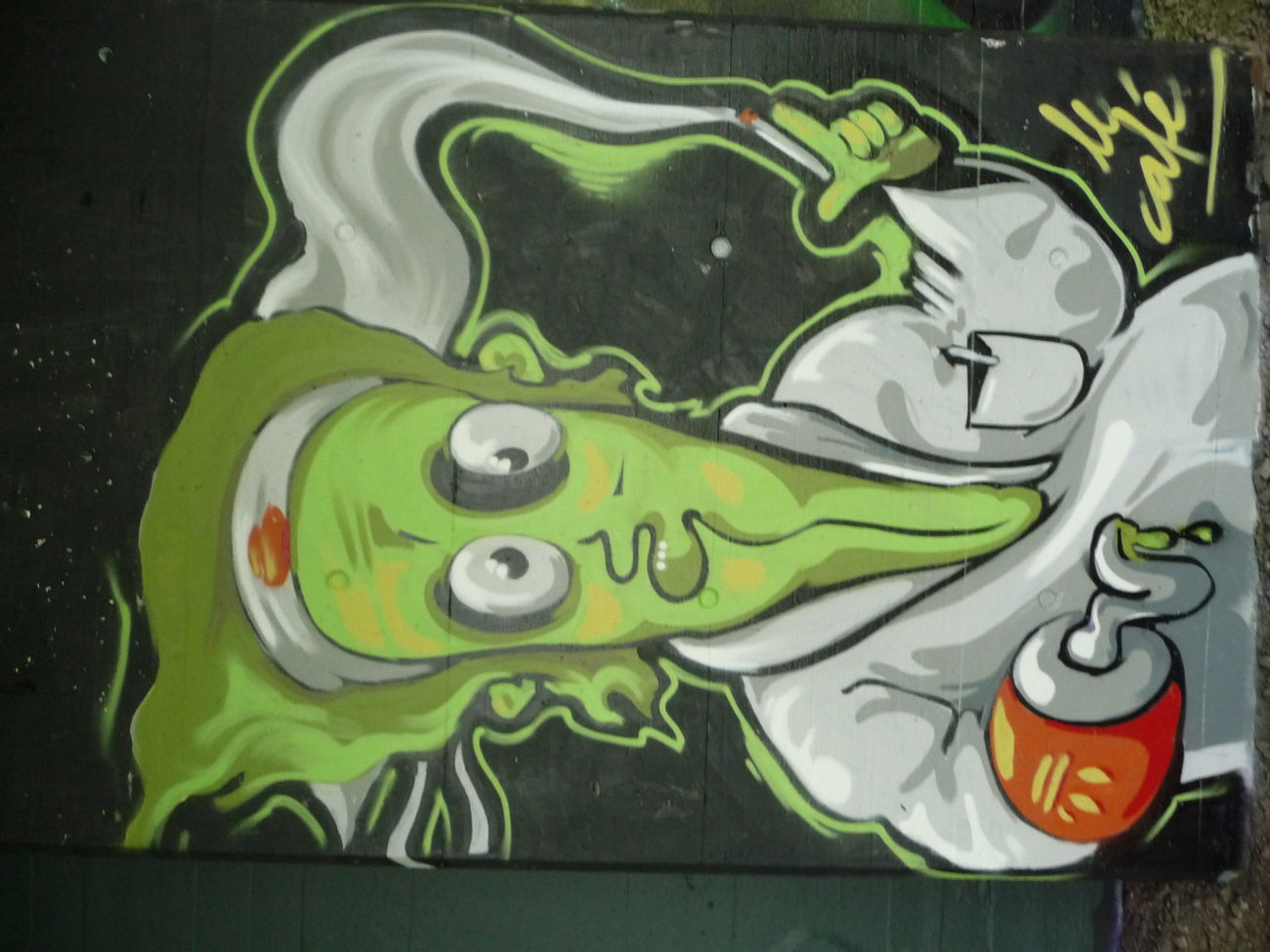 Graffiti Wall in Emmenbrücke - Photo by ion (2016)