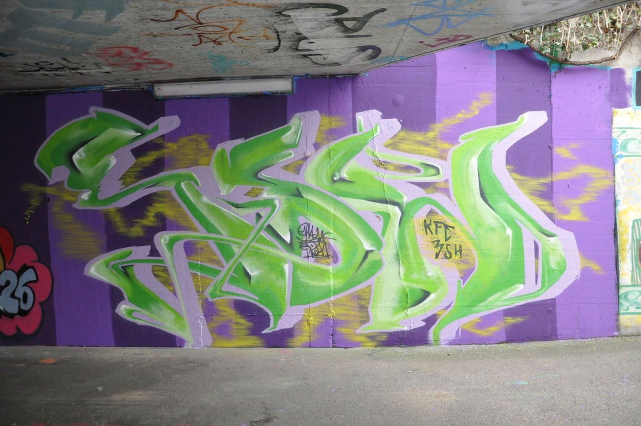 Graffiti Wall in Schweiz - Photo by ion (2016)