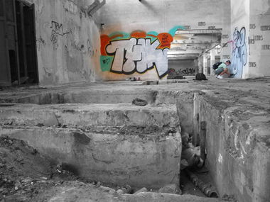 Graffiti Wall in Athens - Photo by ione_Thk - ione, thk (2013)