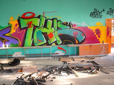 Graffiti Wall - Photo by ione_Thk - The, Hood, Kids (2013)