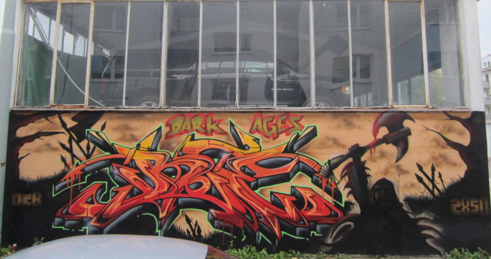 Graffiti Wall in Bremerhaven - Photo by irie - irie (2012)