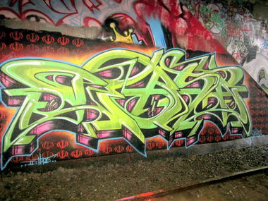 Graffiti Wall - Photo by irie - irie