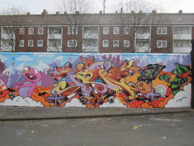 Graffiti Wall in Bremerhaven - Photo by irie - irie (2013)