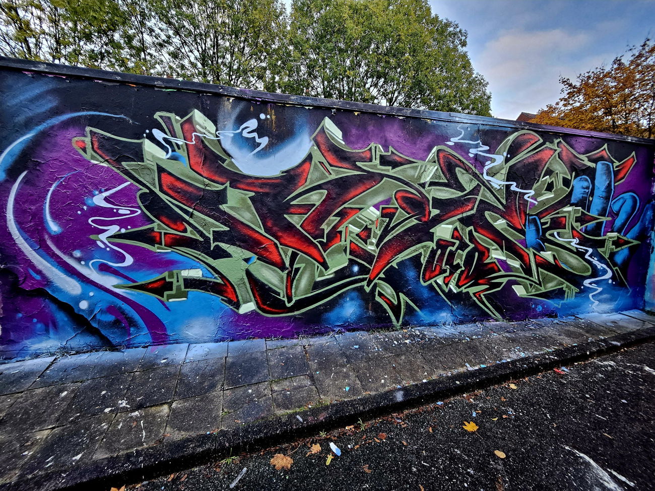 Graffiti Wall - Photo by irie (2023)