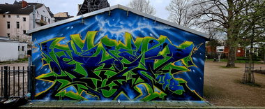 Graffiti Wall - Photo by irie (2024)
