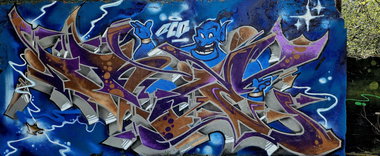 Graffiti Wall - Photo by irie (2024)