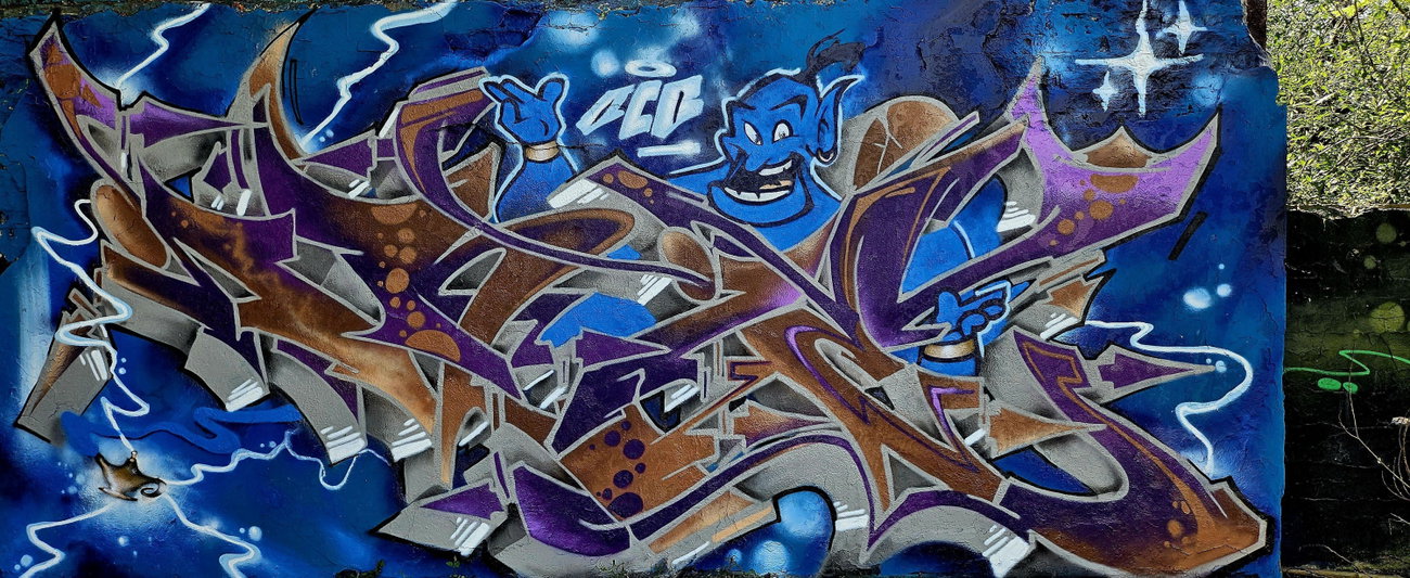 Graffiti Wall - Photo by irie (2024)