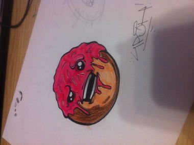 Graffiti Sketch - Photo by iron_spk - Ponchik, iron, Kazan