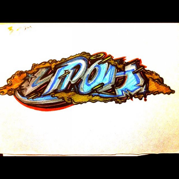 Graffiti Sketch - Photo by iron_spk - Kazan, iron, spk