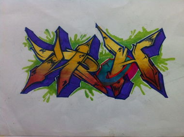 Graffiti Sketch - Photo by iron_spk - kazan, spk, crew