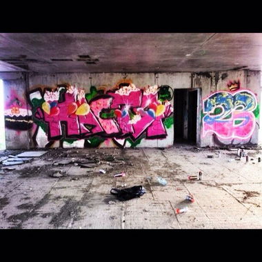 Graffiti Wall - Photo by iron_spk - kazan, spk, crew