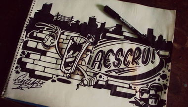 Graffiti Sketch - Photo by isenter435