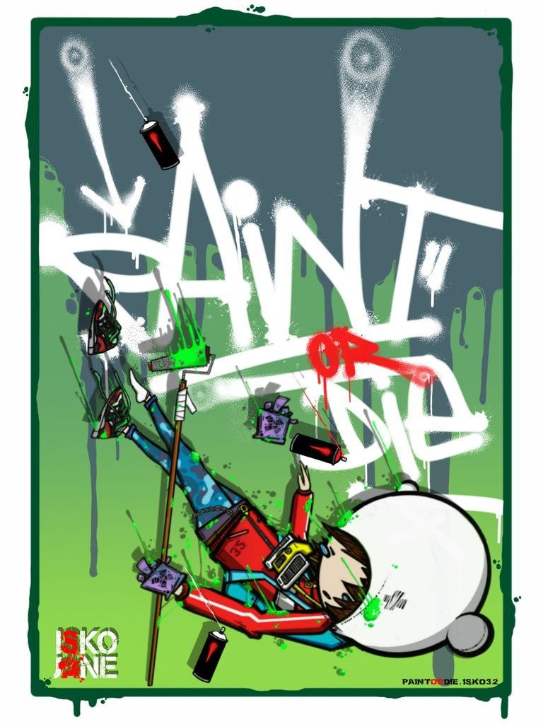 Graffiti Sketch - Photo by isko32 - isko32 (2014)