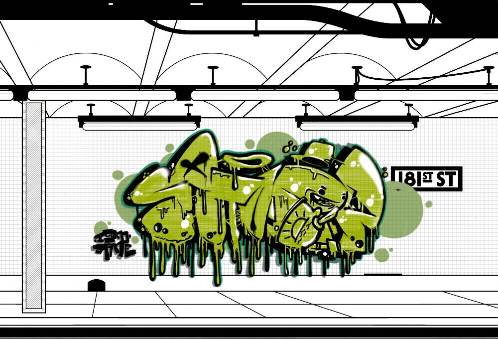 Graffiti Sketch - Photo by isko32 (2016)