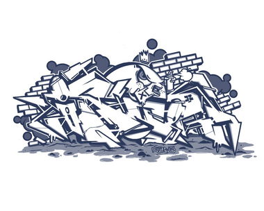 Graffiti Sketch - Photo by isko32 (2015)