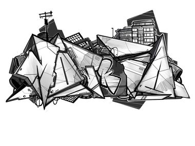 Graffiti Sketch - Photo by isko32 - isko32