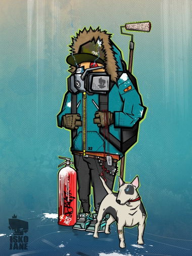 Graffiti Sketch - Photo by isko32 (2014)