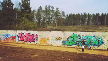 Graffiti Wall - Photo by isko32 (2016)