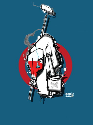 Graffiti Sketch - Photo by isko32 - isko32 (2014)