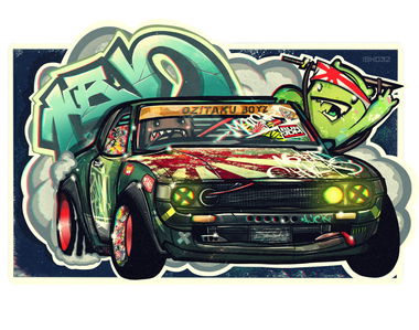 Graffiti Sketch - Photo by isko32