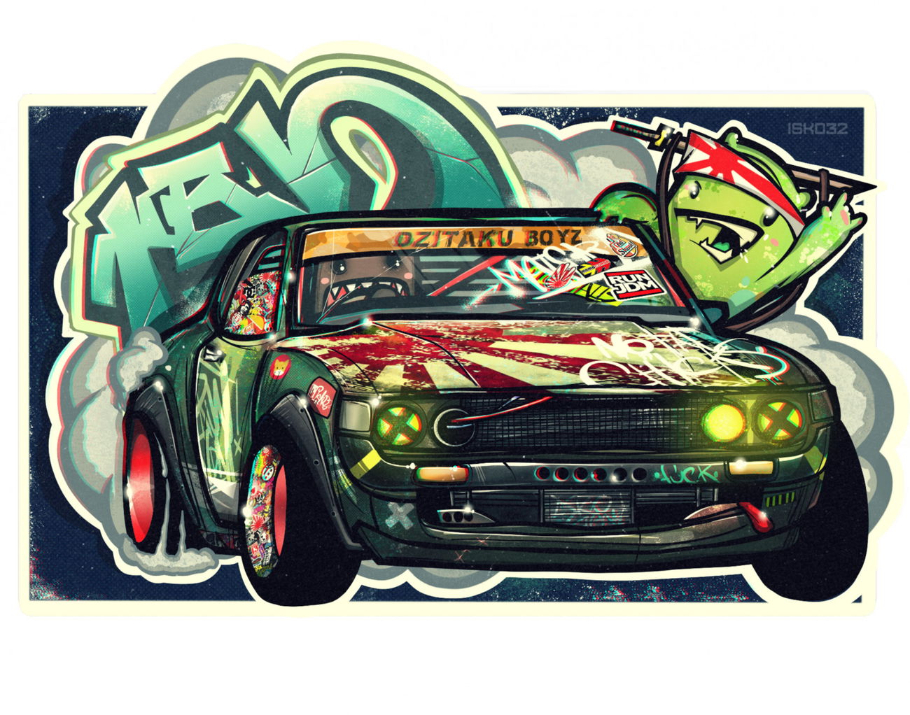 Graffiti Sketch - Photo by isko32