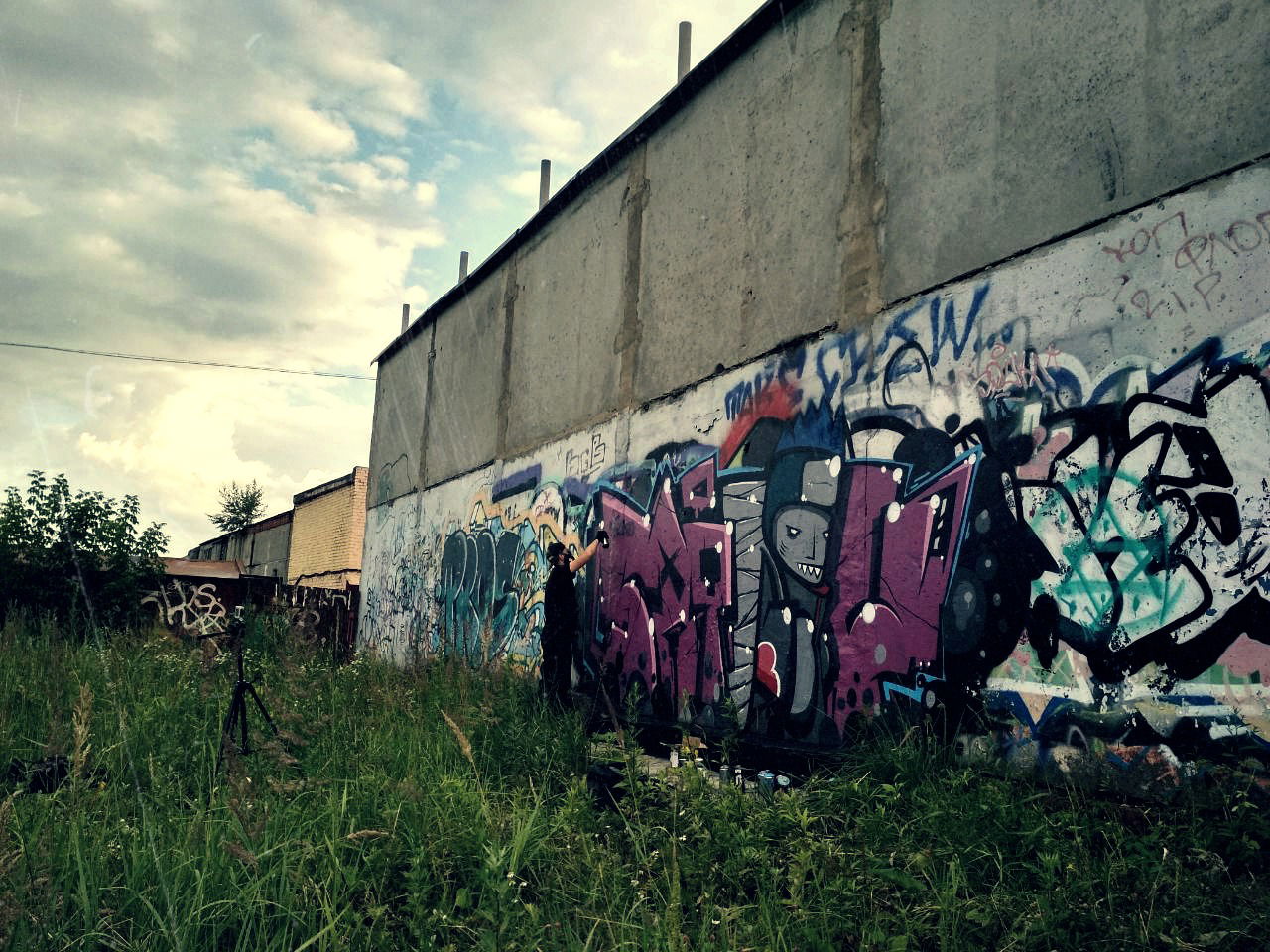 Graffiti Wall - Photo by isko32 (2018)