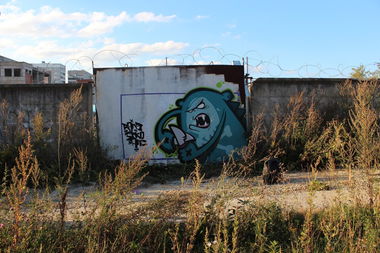 Graffiti Wall in Домодедово - Photo by isko32 (2015)