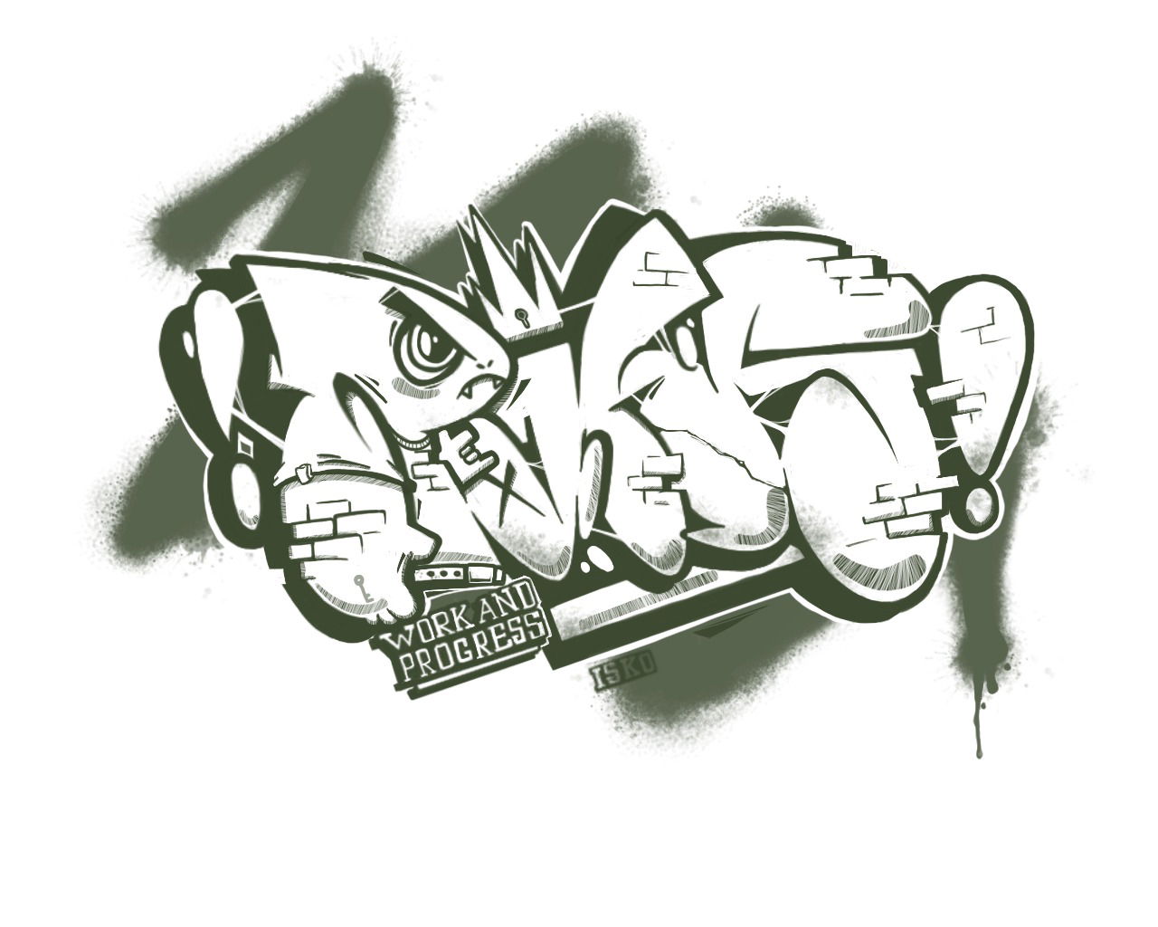 Graffiti Sketch - Photo by isko32 (2016)