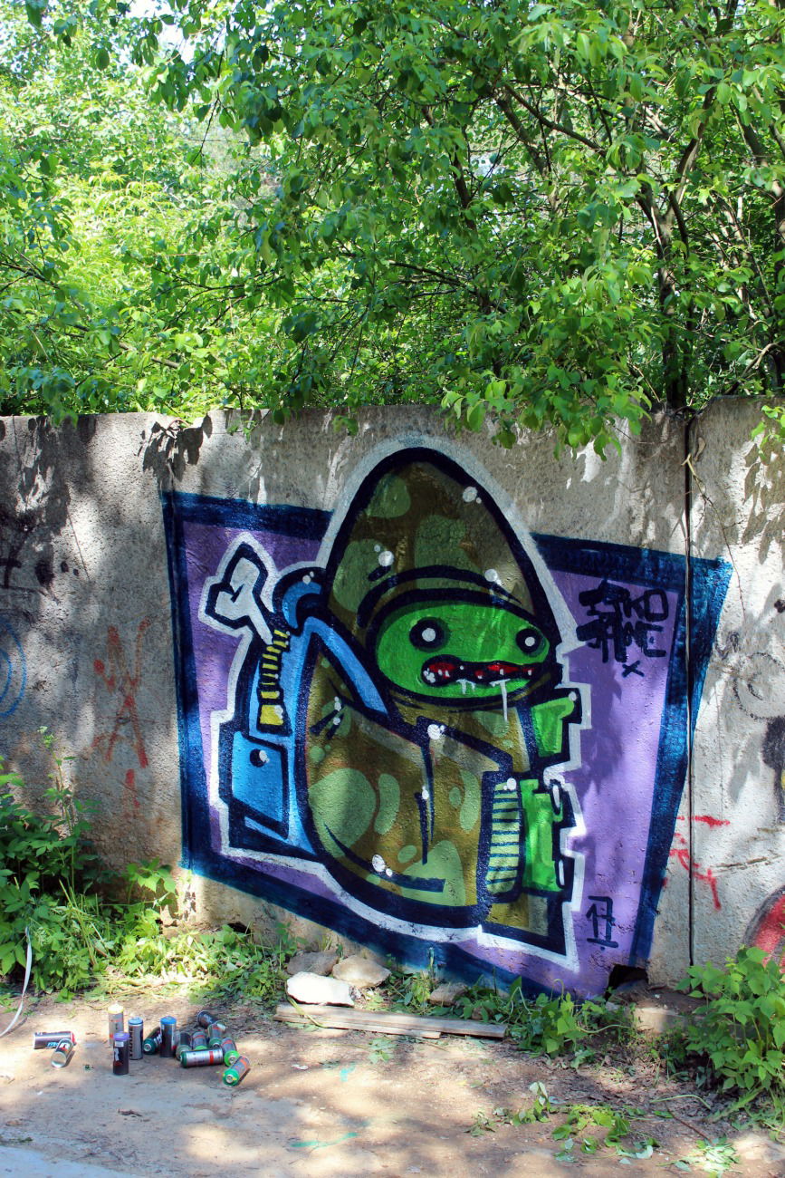 Graffiti Wall - Photo by isko32 (2017)