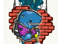 Graffiti Street Art - Photo by isko32 (2017)