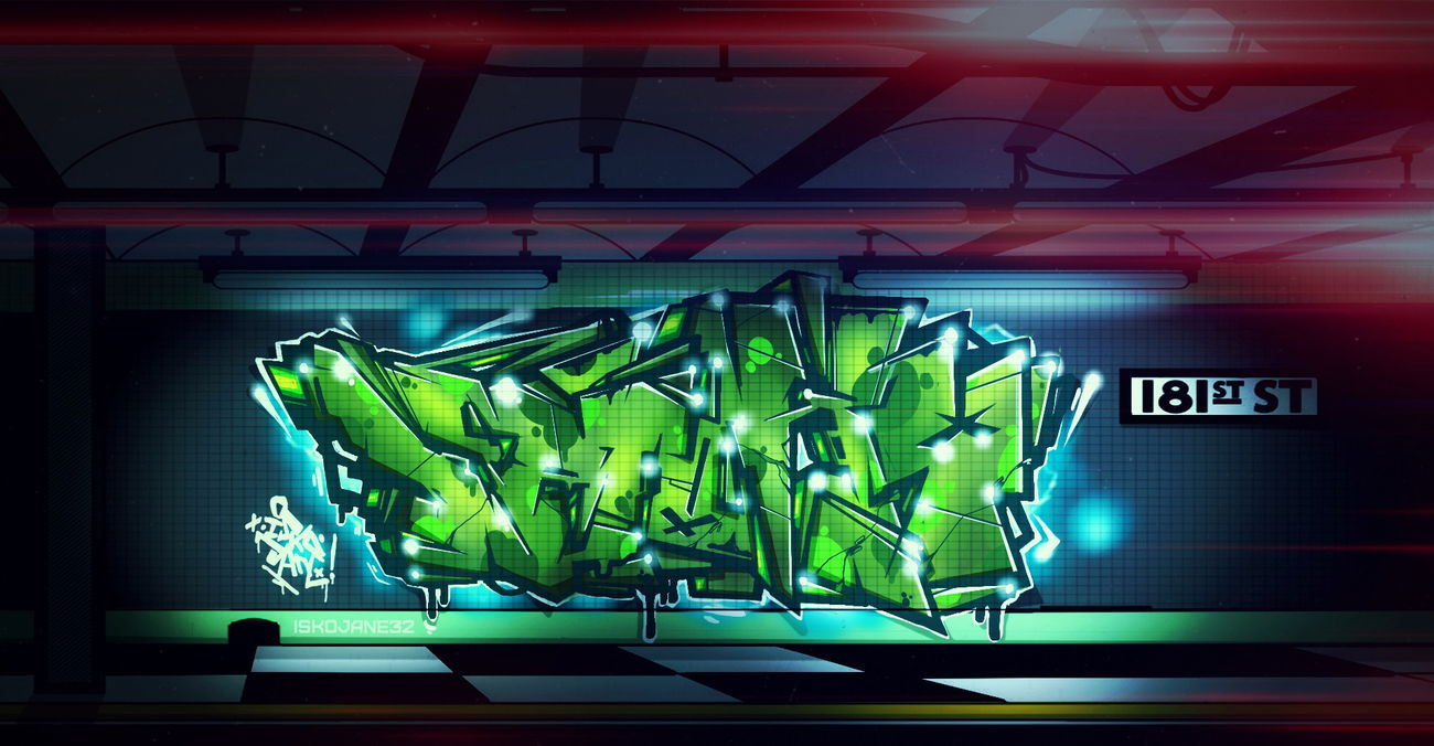 Graffiti Sketch - Photo by isko32 (2018)