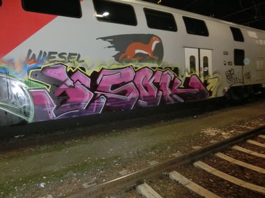 Graffiti Photo by isok - isok, wiesel