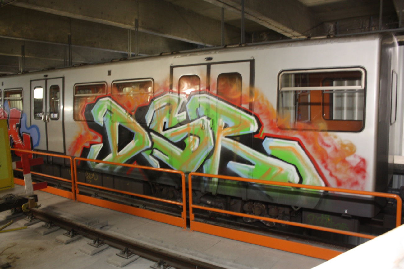 Graffiti Train - Photo by isok