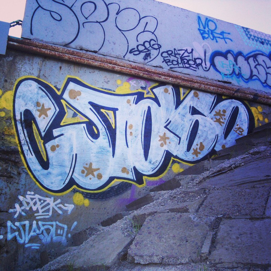 Graffiti Bombing in Moscow - Photo by ivan