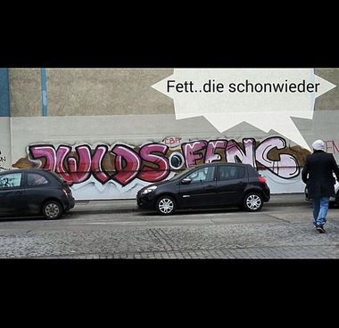 Graffiti Bombing - Photo by iwids