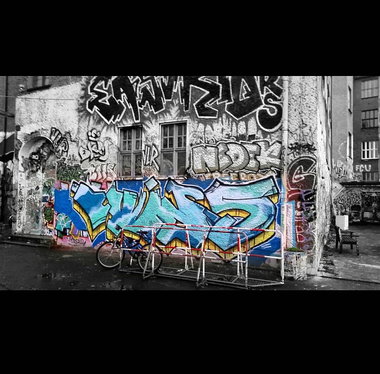 Graffiti Wall - Photo by iwids